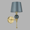 Миниатюра фото бра выключатель на корпусе lumion 8416/1w латунь | 220svet.ru